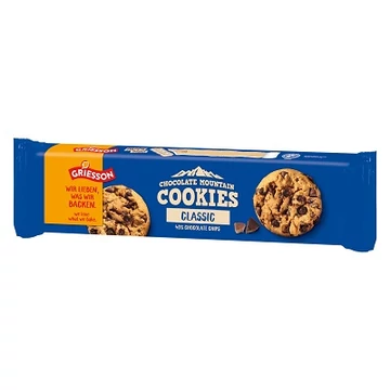 Griesson 150G Cookies Classic Csokidarabos Vegán Keksz