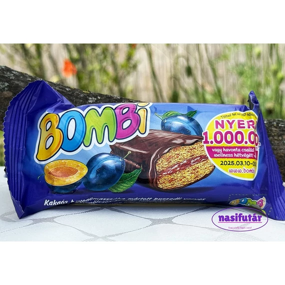 Bombi puszedli szelet - szilvás 50g