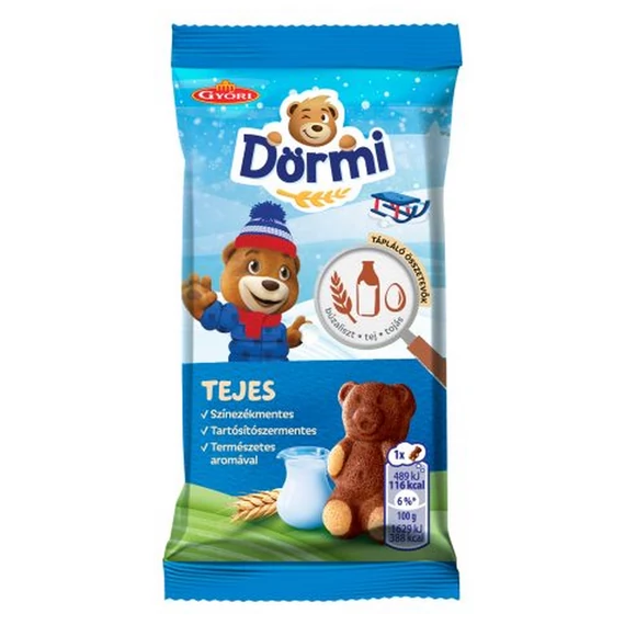 GYŐRI ÉDES DÖRMI TEJKRÉM.PISKÓTA 30G