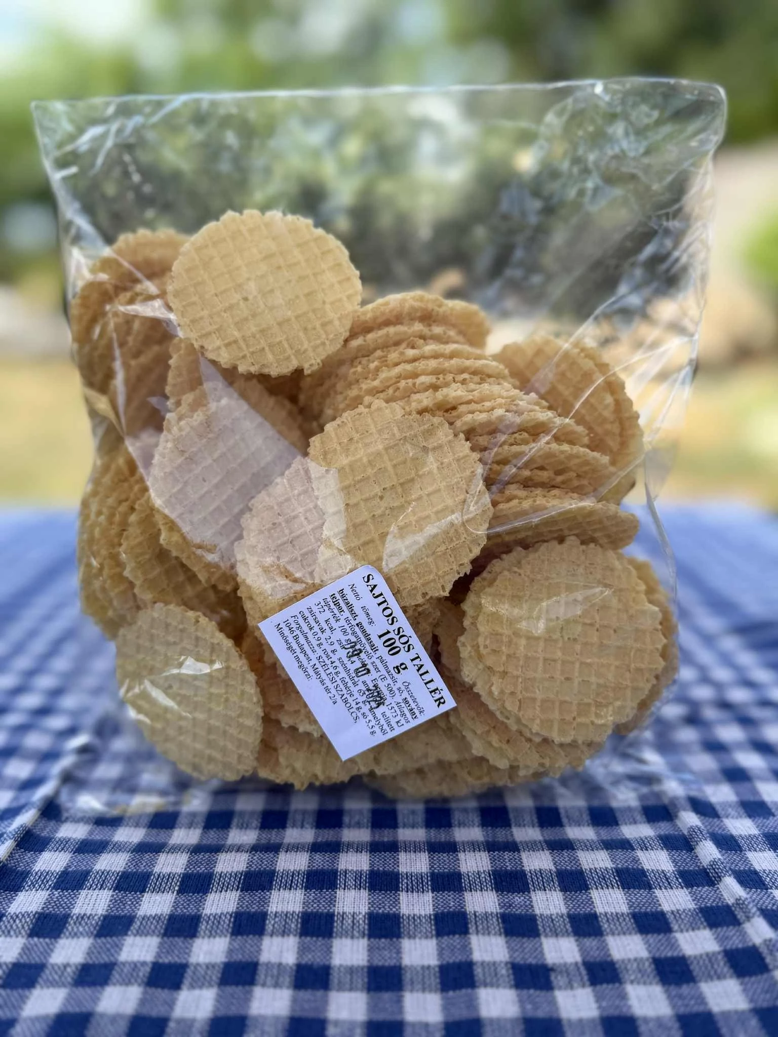 Sós sajtos tallér 100g