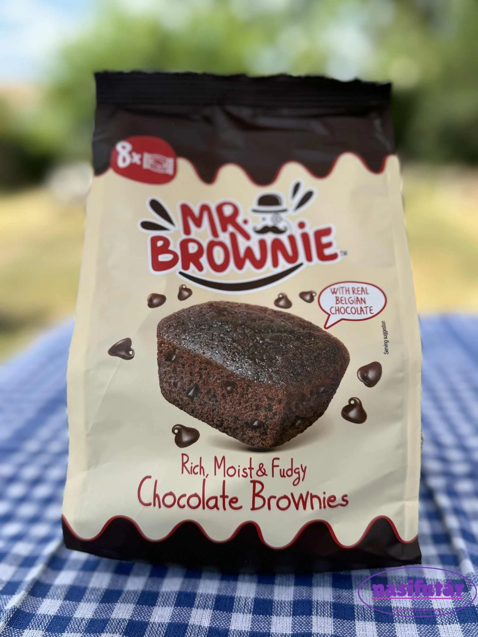 Mr. Brownie csokoládédarabos brownie